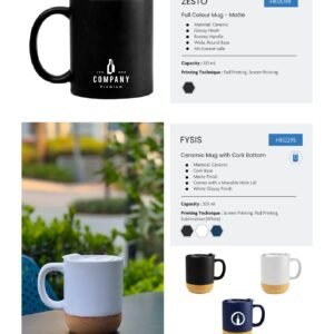 ZESTO HK0098 Full Colour Mug – Matte