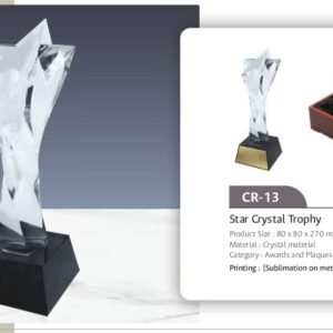 CR-13 Star Crystal Trophy