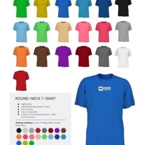 APPAREL HR HARRISON Industry Co. Round-Neck T-Shirt