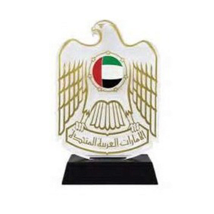 CR-10 UAE Falcon Crystal Award