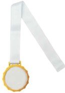 MDL-01 Glass Medals with Metal Frame