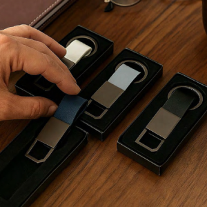 GRIPPY Leather Keychain