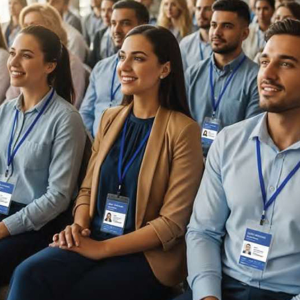 Clear Plastic ID Card Holders Collection