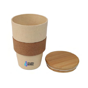 RUMMER Wheat Straw Cork Bamboo Tumbler – HK0421